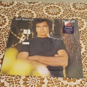 Columbia Vinyl Record with Black and Yellow Design